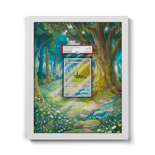 06 Nachtara - Extended Artwork Framed Pokemon Card Display