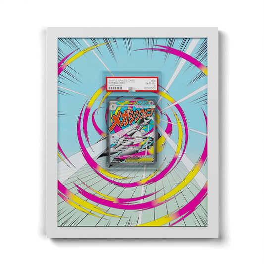 032 Mega-Guardevoir EX - Extended Artwork Framed Pokemon Card Display