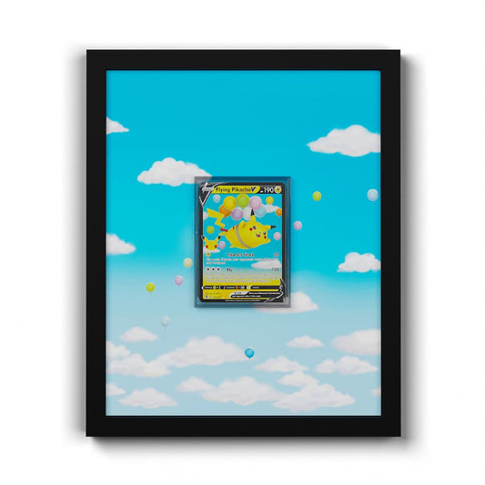 006 Fliegendes Pikachu - Extended Artwork Framed Pokemon Card Display