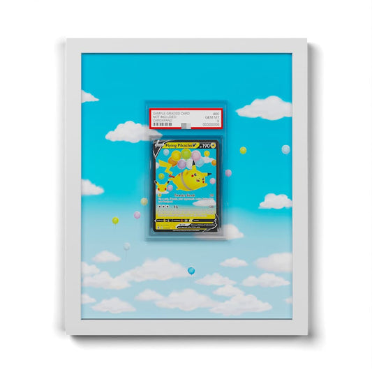 006 Fliegendes Pikachu - Extended Artwork Framed Pokemon Card Display