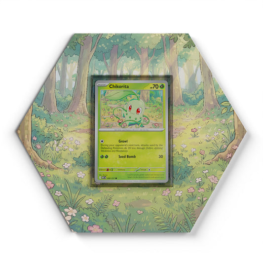008/217 Endivie - Extended Artwork Pokemon Card Display