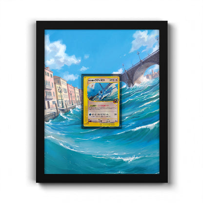 012/018 Alto Mare's Latios - Extended Artwork Pokemon Card Frame