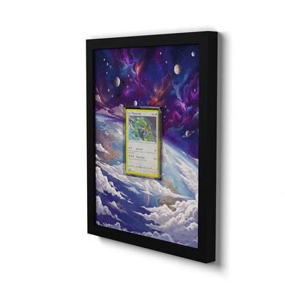 014/015 Rayquaza (M24 014) - Extended Artwork Framed Pokemon Card Display