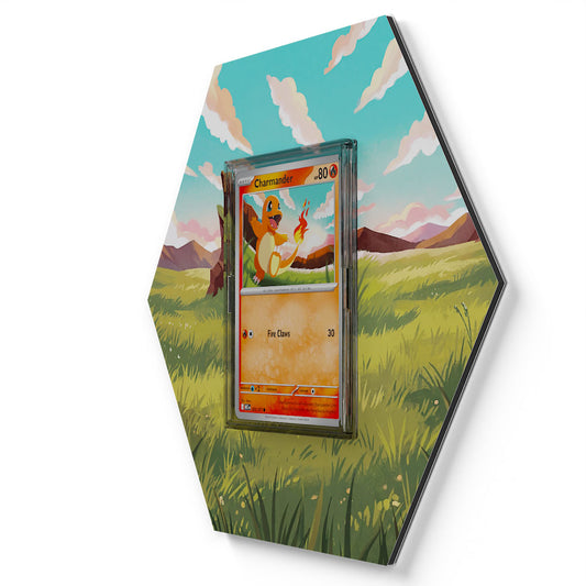 020/217 Glumanda - Extended Artwork Pokemon Card Display