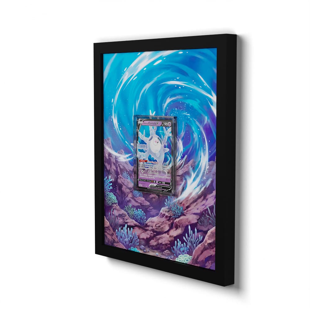 021/073 Gorgasonn V - Extended Artwork Framed Pokemon Card Display