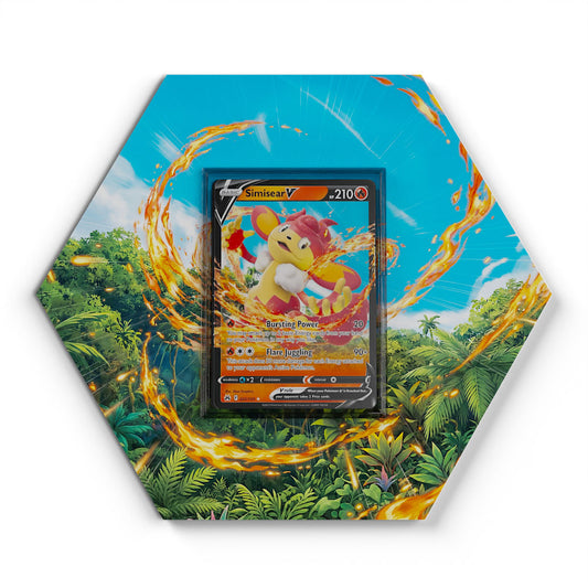 022/159 Grillchita V - Extended Artwork Pokemon Card Display