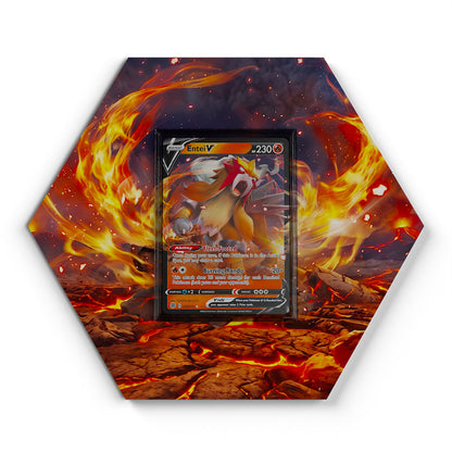 022/172 Entei V - Extended Artwork Pokemon Card Display