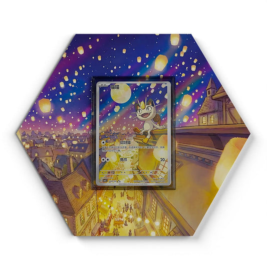 02 207 Meowth - Extended Artwork Pokemon Card Display