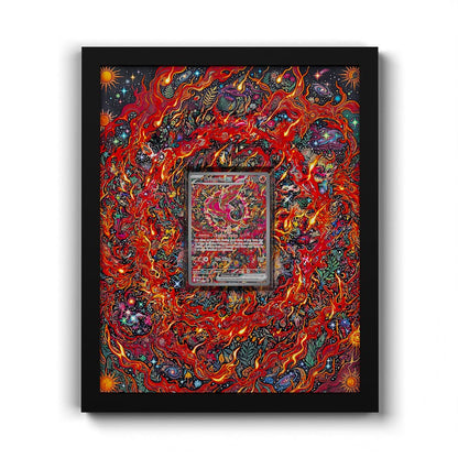 024 Choreogel EX - Extended Artwork Framed Pokemon Card Display