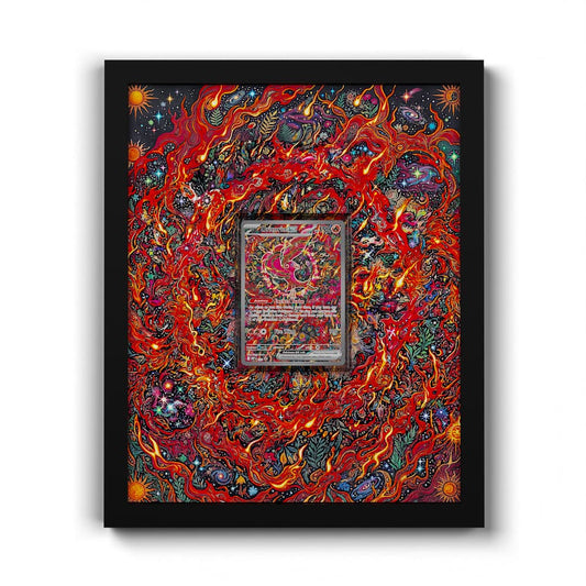 024 Choreogel EX - Extended Artwork Framed Pokemon Card Display