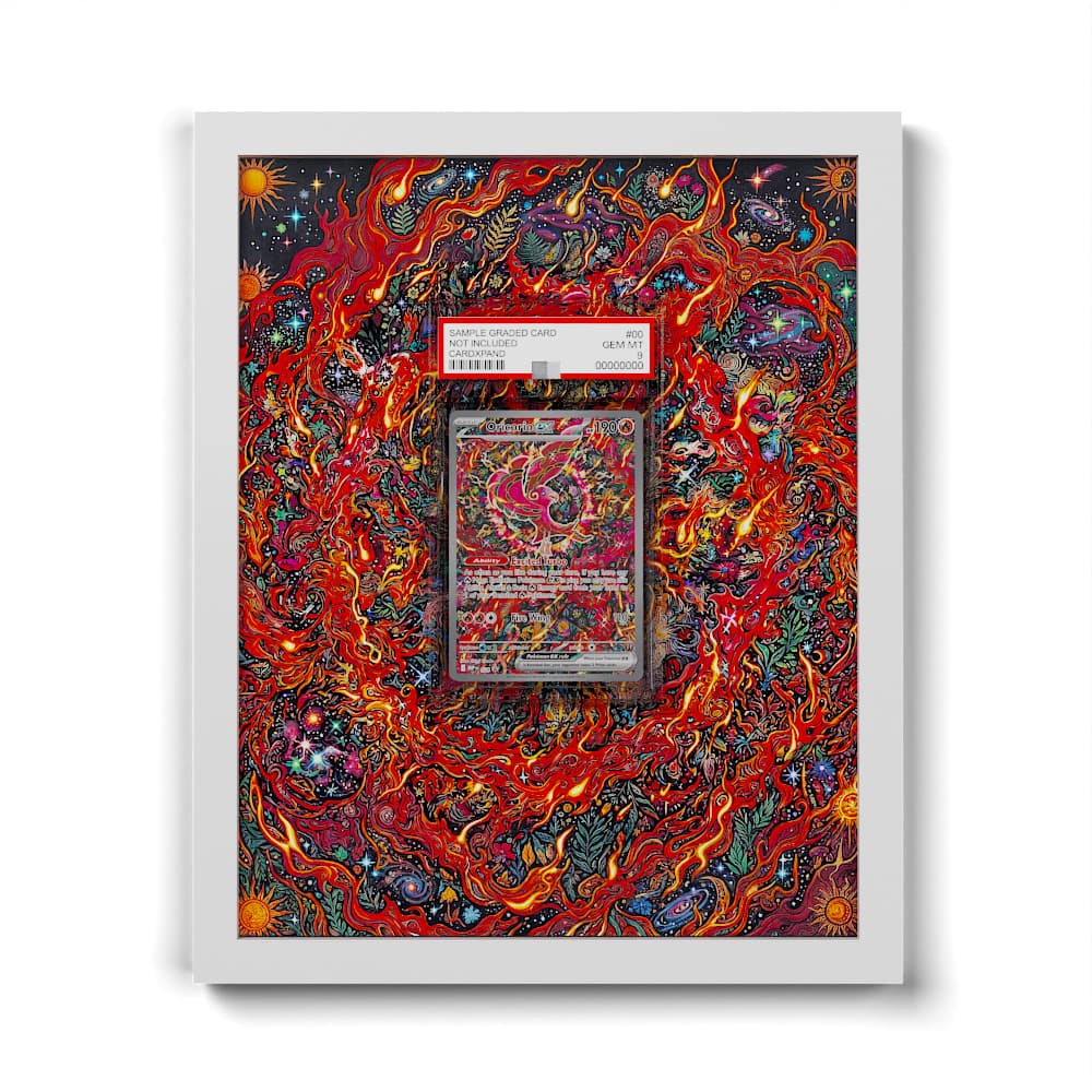 024 Choreogel EX - Extended Artwork Framed Pokemon Card Display