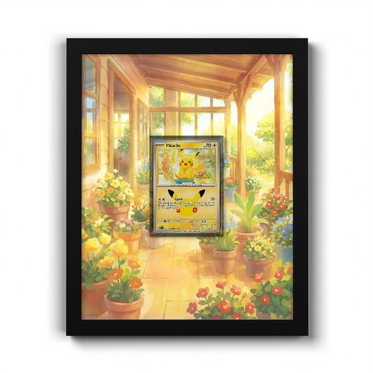 025/128 Pikachu - Extended Artwork Pokemon Card Frame