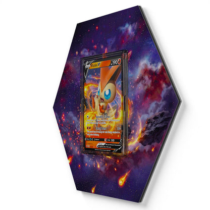 025/202 Victini V - Extended Artwork Pokemon Card Display