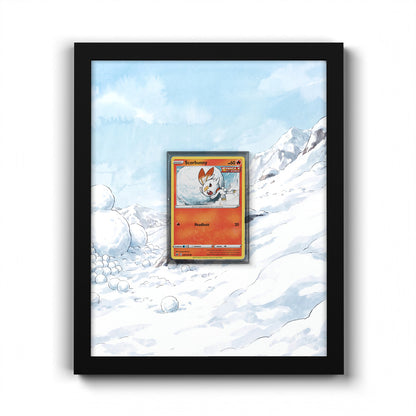026/198 Scorbunny - Extended Artwork Pokemon Card Frame