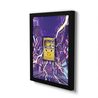 030/128 Pikachu - Extended Artwork Pokemon Card Frame
