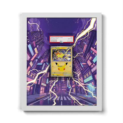 030/128 Pikachu - Extended Artwork Pokemon Card Frame