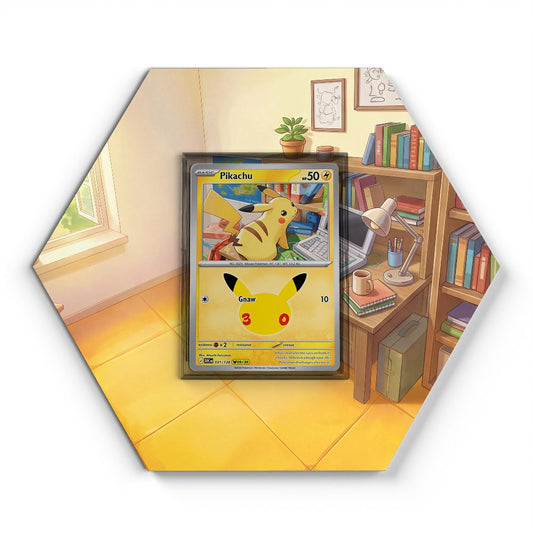 031/128 Pikachu - Extended Artwork Pokemon Card Display