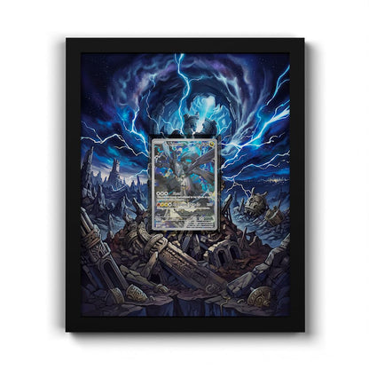 031 Ns Zekrom - Extended Artwork Framed Pokemon Card Display