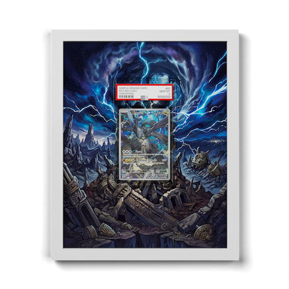031 Ns Zekrom - Extended Artwork Framed Pokemon Card Display