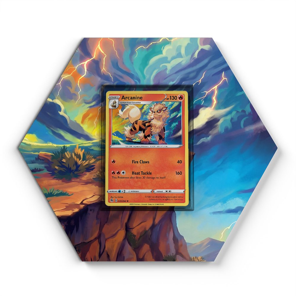 105 Branawarz - Extended Artwork Pokemon Card Display