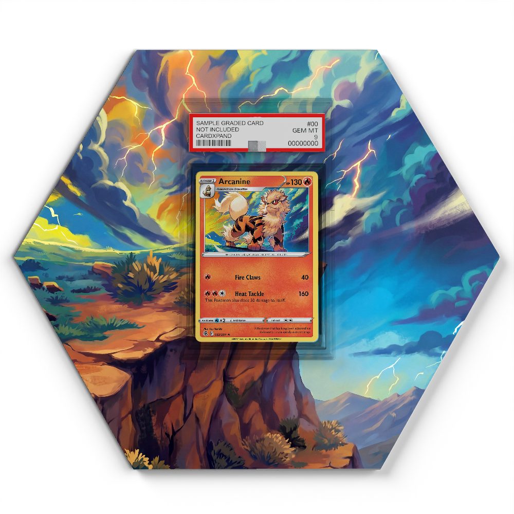 105 Branawarz - Extended Artwork Pokemon Card Display