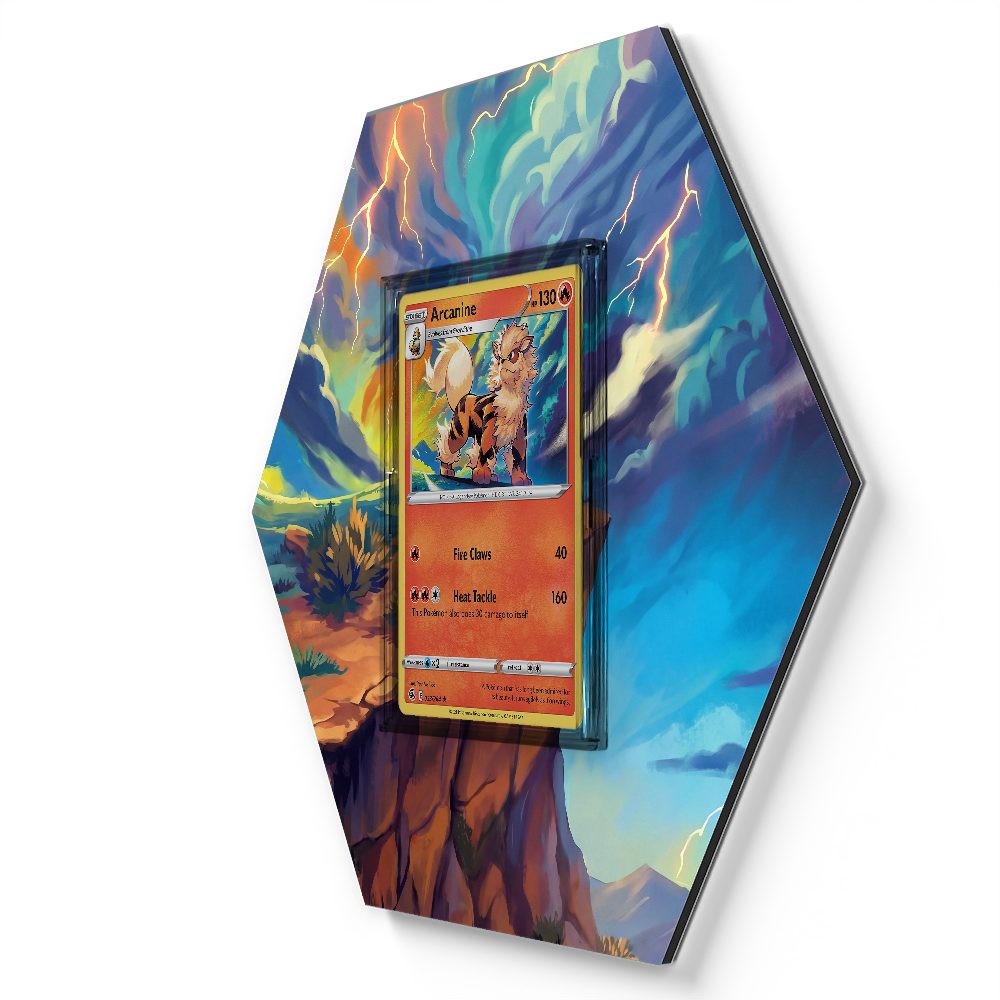 105 Branawarz - Extended Artwork Pokemon Card Display