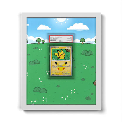 034/128 Pikachu - Extended Artwork Pokemon Card Frame