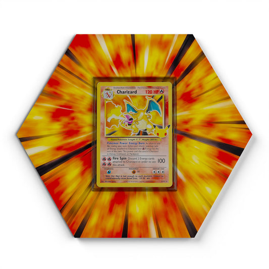 4/102 Glurak - Extended Artwork Pokemon Card Display