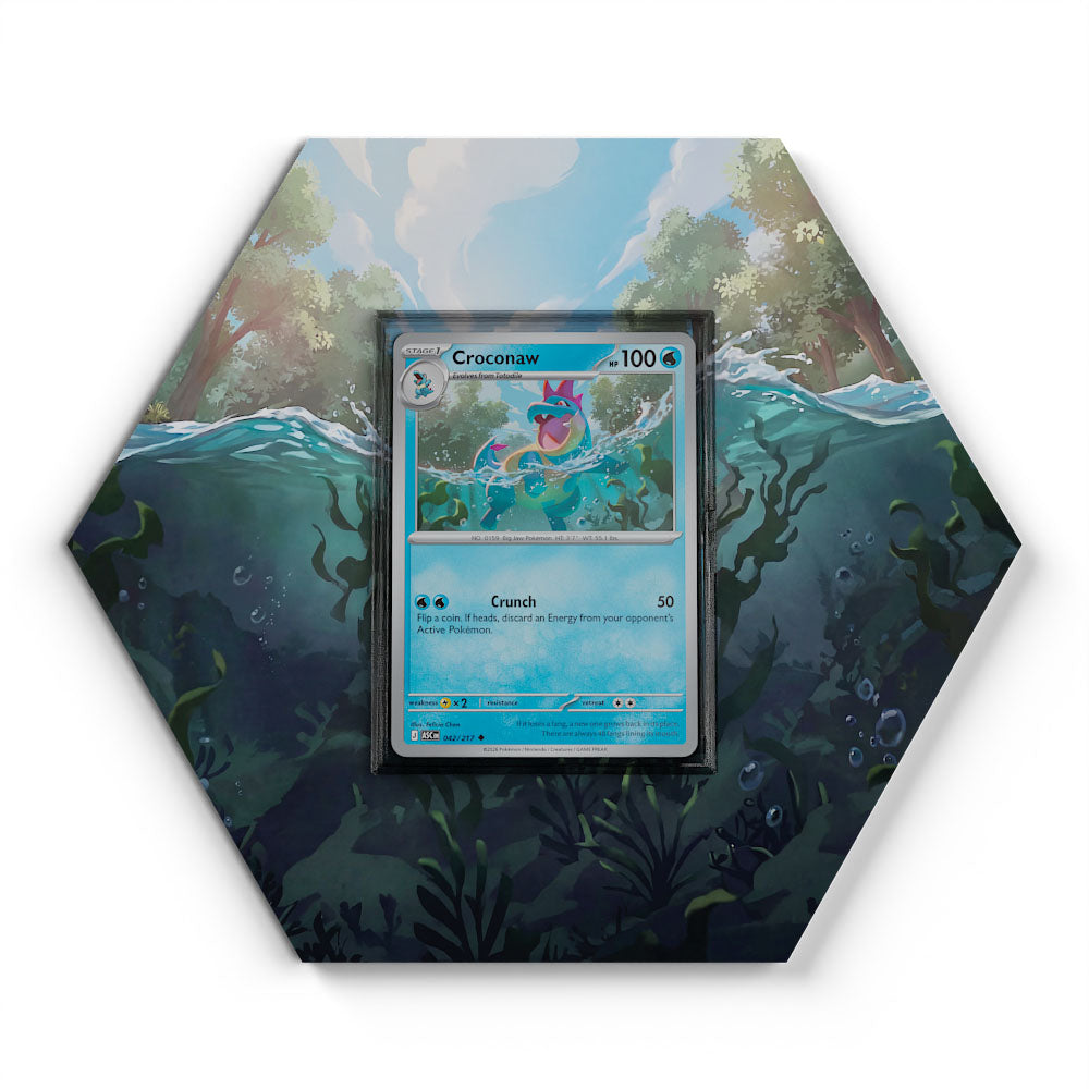 042/217 Tyracroc - Extended Artwork Pokemon Card Display