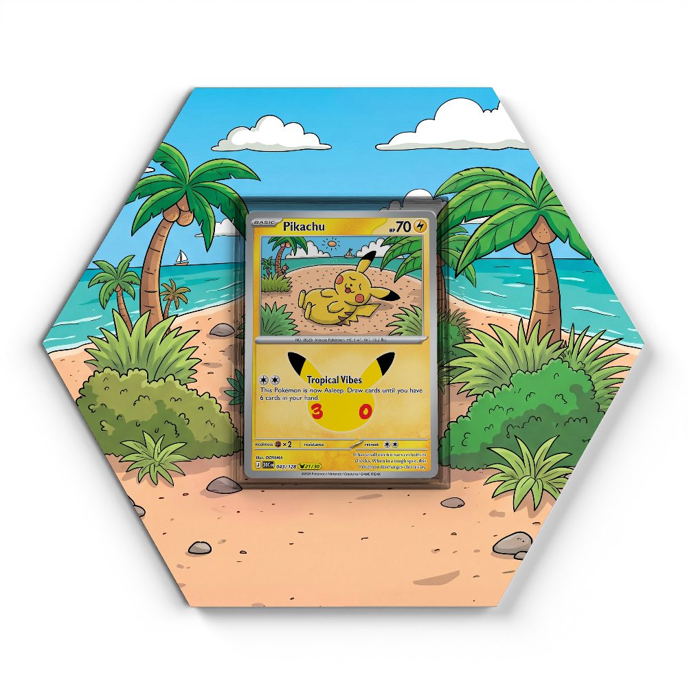 105 Branawarz - Extended Artwork Pokemon Card Display