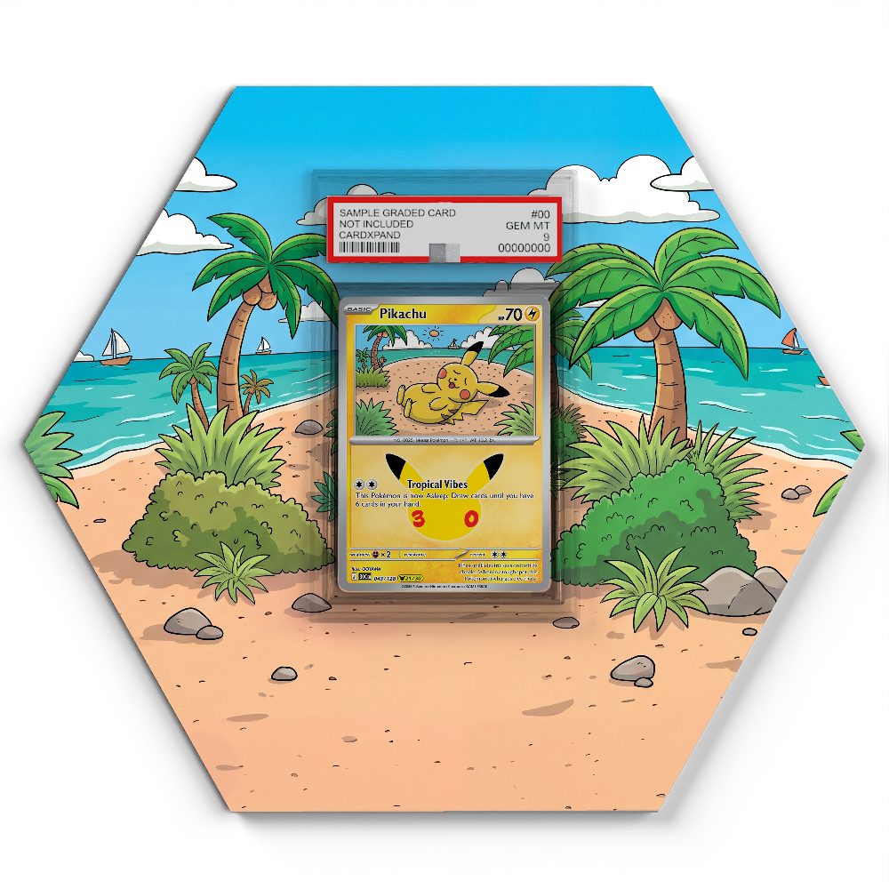 105 Branawarz - Extended Artwork Pokemon Card Display