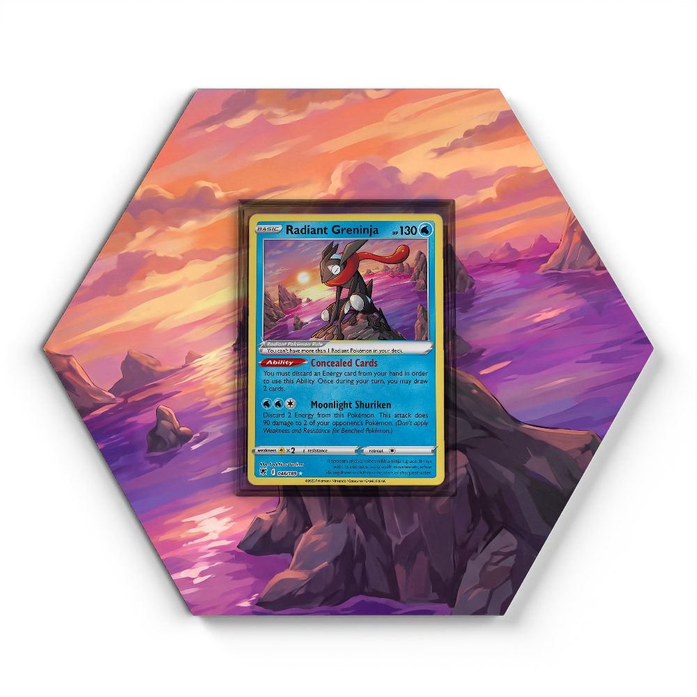 105 Branawarz - Extended Artwork Pokemon Card Display