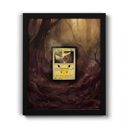 049/128 Pikachu - Extended Artwork Pokemon Card Frame