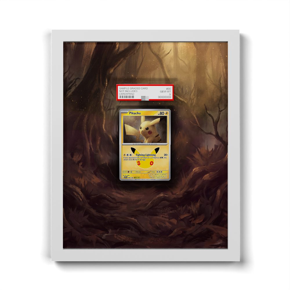049/128 Pikachu - Extended Artwork Pokemon Card Frame