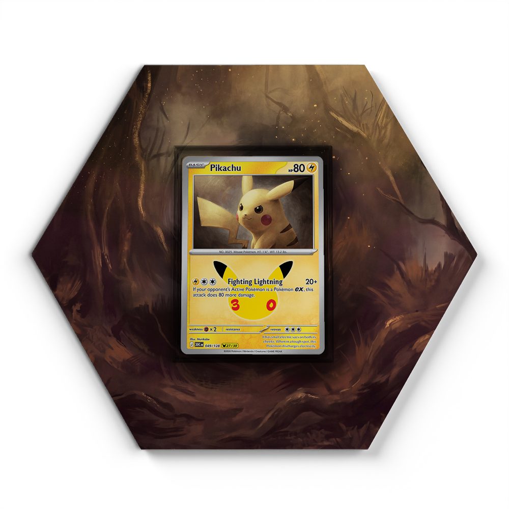 105 Branawarz - Extended Artwork Pokemon Card Display