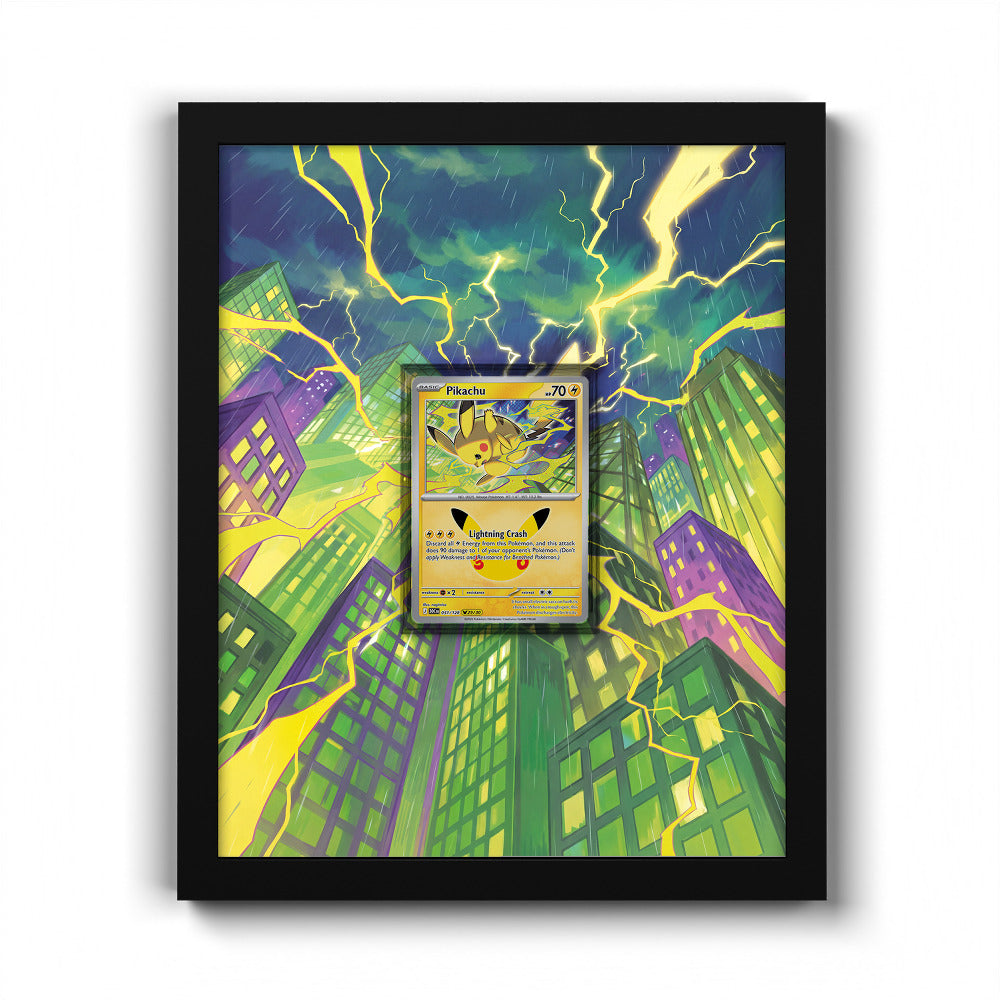 051/128 Pikachu - Extended Artwork Pokemon Card Frame