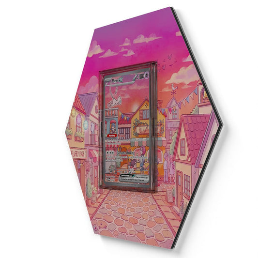 053 Mew EX - Extended Artwork Pokemon Card Display