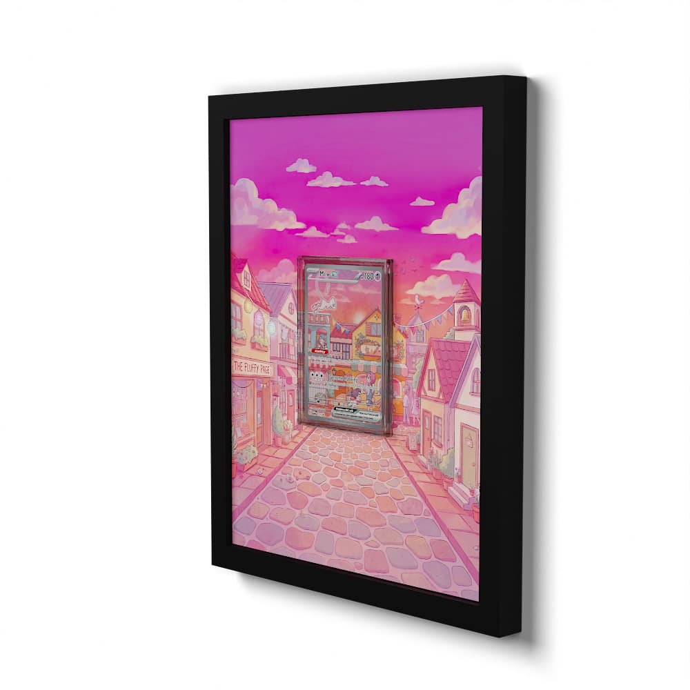 053 Mew EX - Extended Artwork Framed Pokemon Card Display
