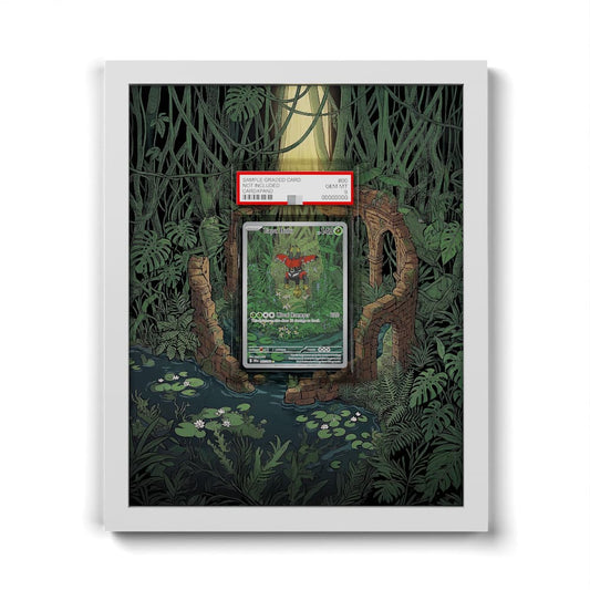 065 Kapu-Toro - Extended Artwork Framed Pokemon Card Display