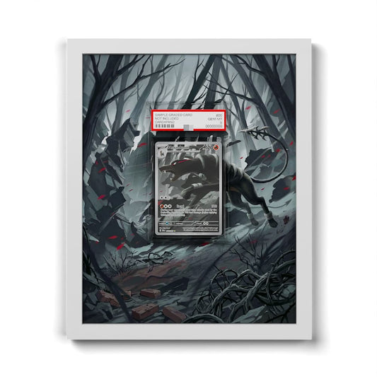 066 Hundemon - Extended Artwork Framed Pokemon Card Display
