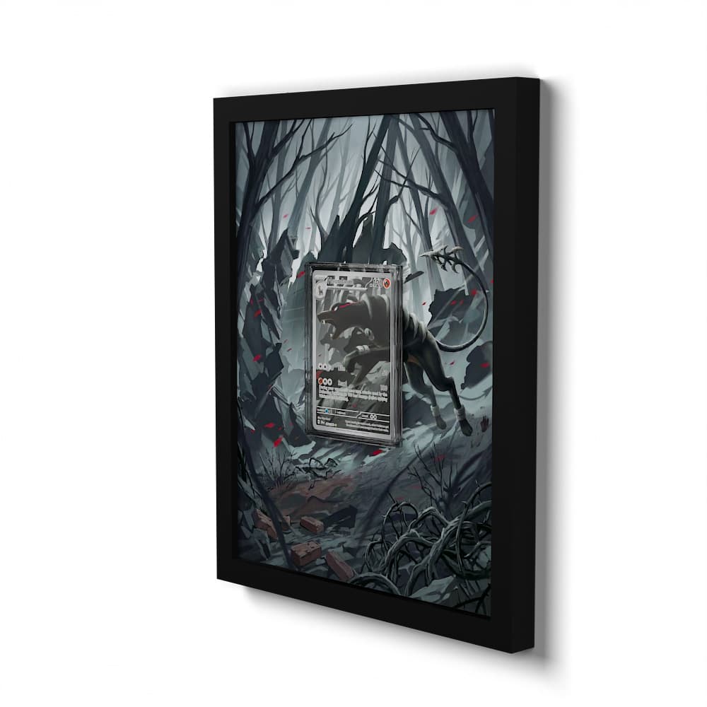 066 Hundemon - Extended Artwork Framed Pokemon Card Display