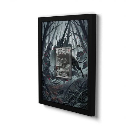 066 Hundemon - Extended Artwork Framed Pokemon Card Display