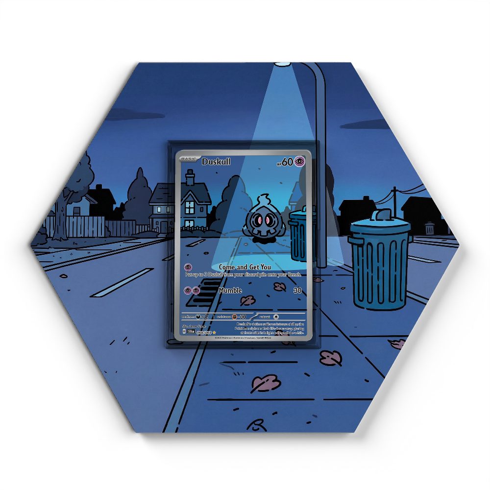 068/064 Zwirrlicht - Extended Artwork Pokemon Card Display