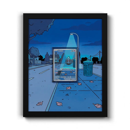 068 Zwirrlicht - Extended Artwork Framed Pokemon Card Display