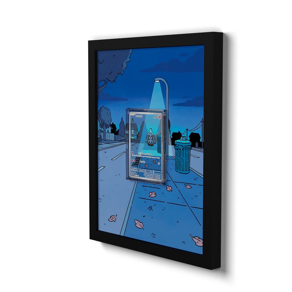 068 Zwirrlicht - Extended Artwork Framed Pokemon Card Display