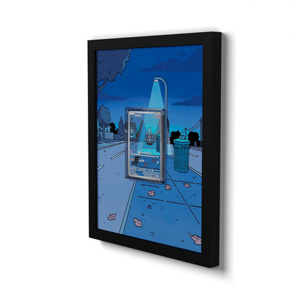 068 Zwirrlicht - Extended Artwork Framed Pokemon Card Display