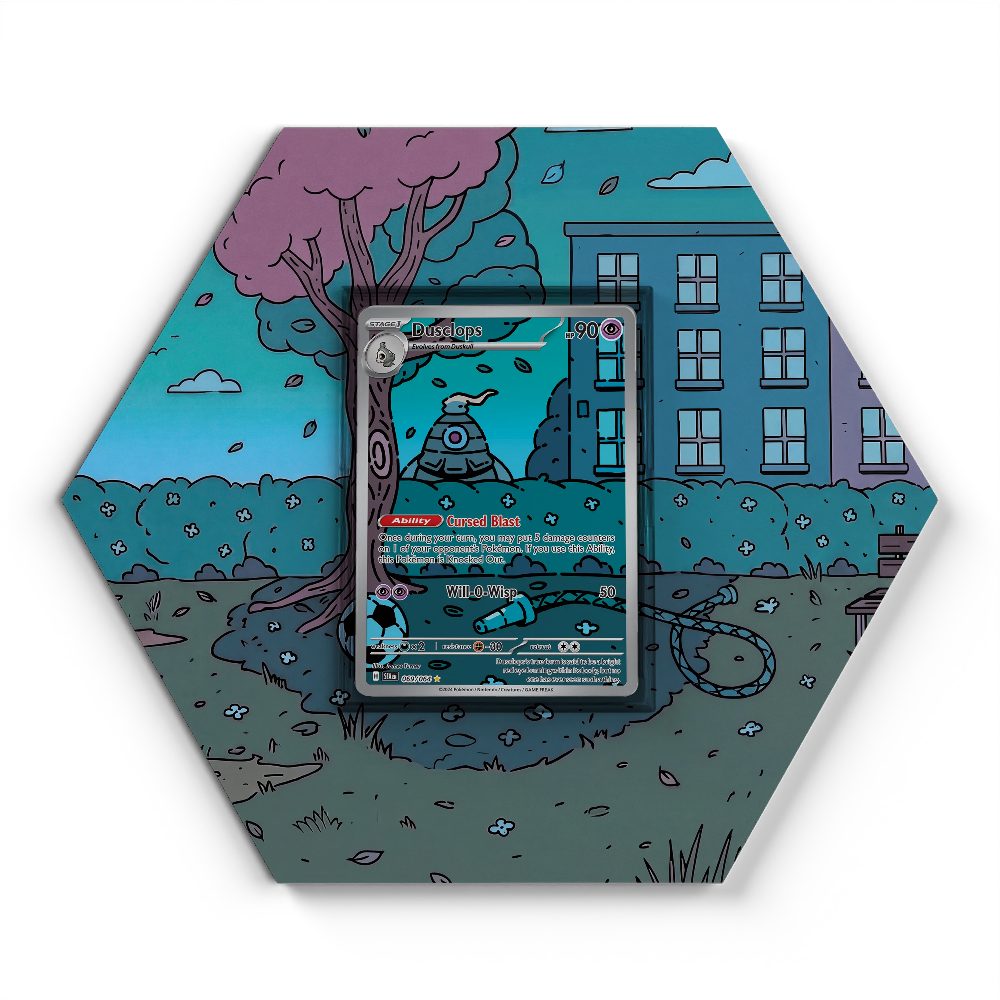 069/164 Zwirrklop - Extended Artwork Pokemon Card Display