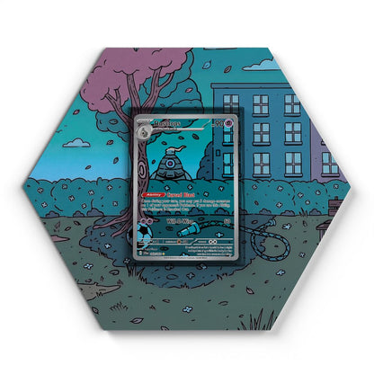 069/164 Zwirrklop - Extended Artwork Pokemon Card Display