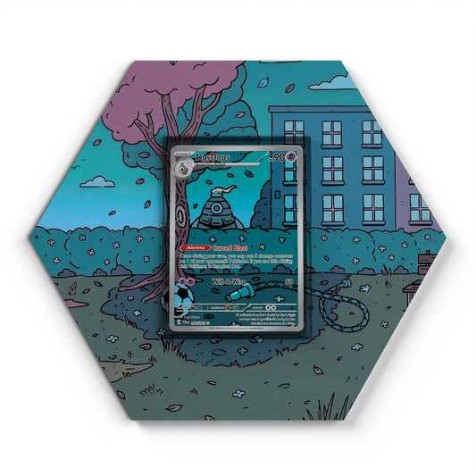 069/164 Zwirrklop - Extended Artwork Pokemon Card Display