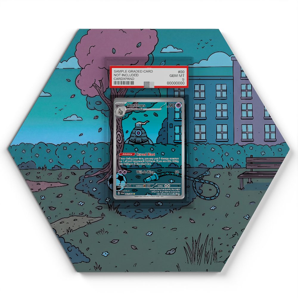 069/164 Zwirrklop - Extended Artwork Pokemon Card Display